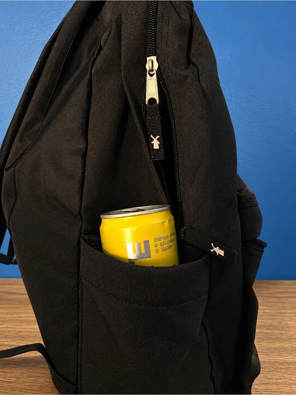 Dutch Bros Backpack with Yellow Logo Patch